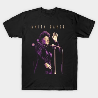 Anita Baker Singing T-Shirt